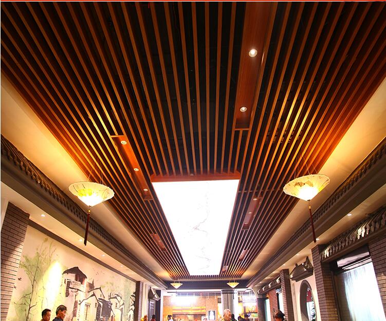 木紋鋁方通案例 木紋鋁方通案例